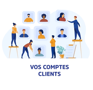 Vos comptes clients