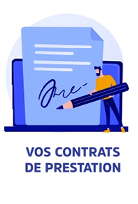 Vos contrats de prestation